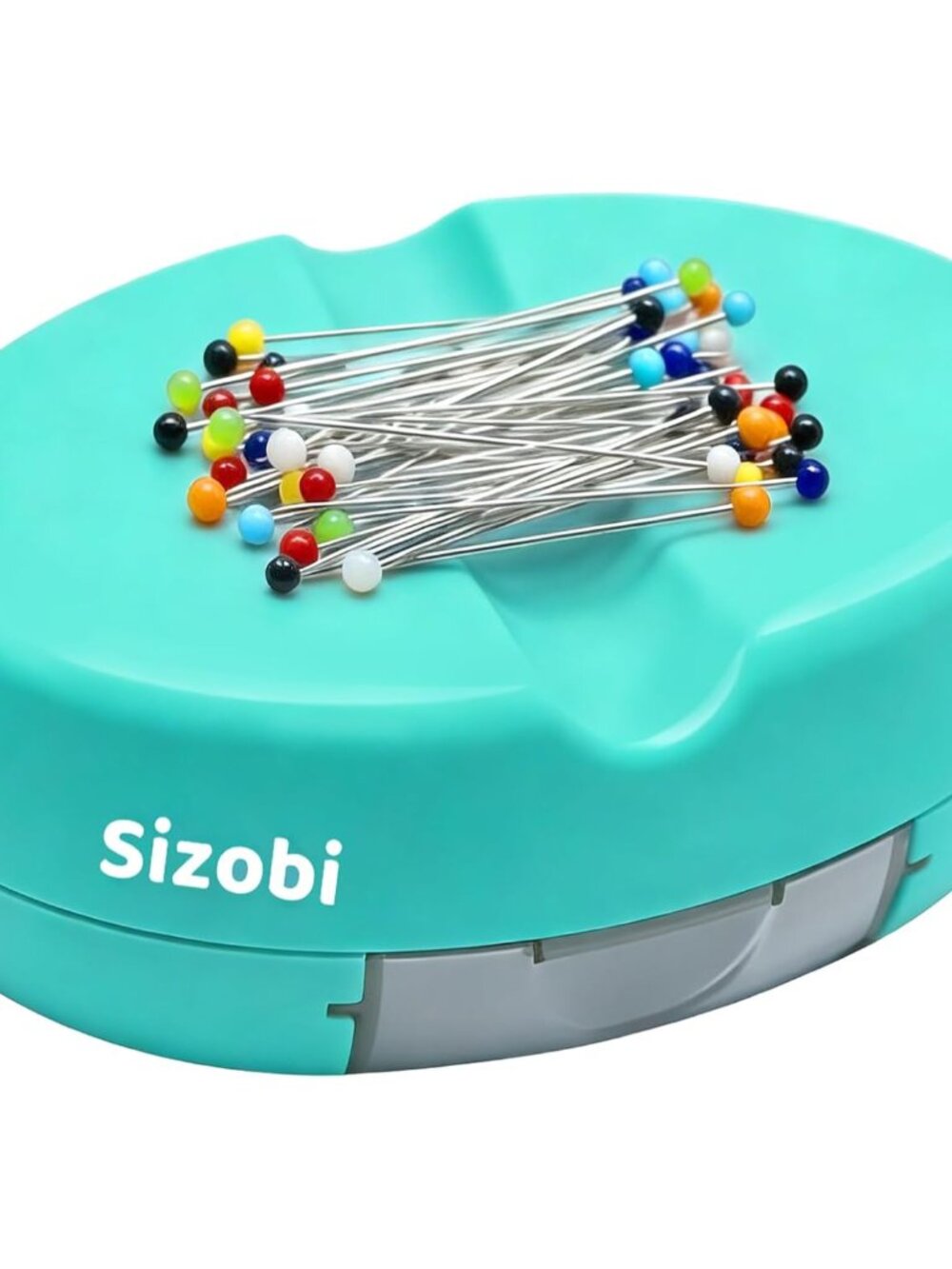 Magnetic Pin Holder with 100 Pcs Pins, Sewing Supplies Organizer